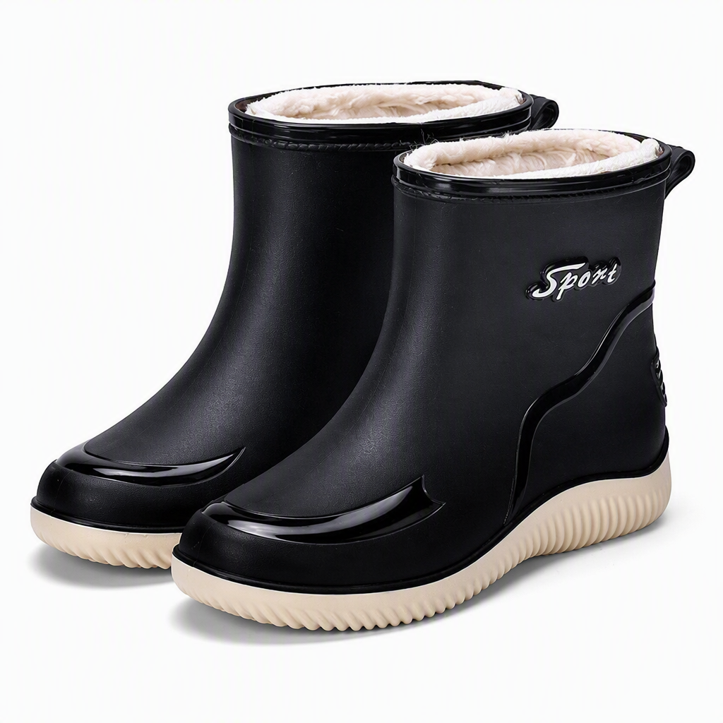 Sarah | Womens Waterproof Non Slip Mid Calf Wellington Rain Boots