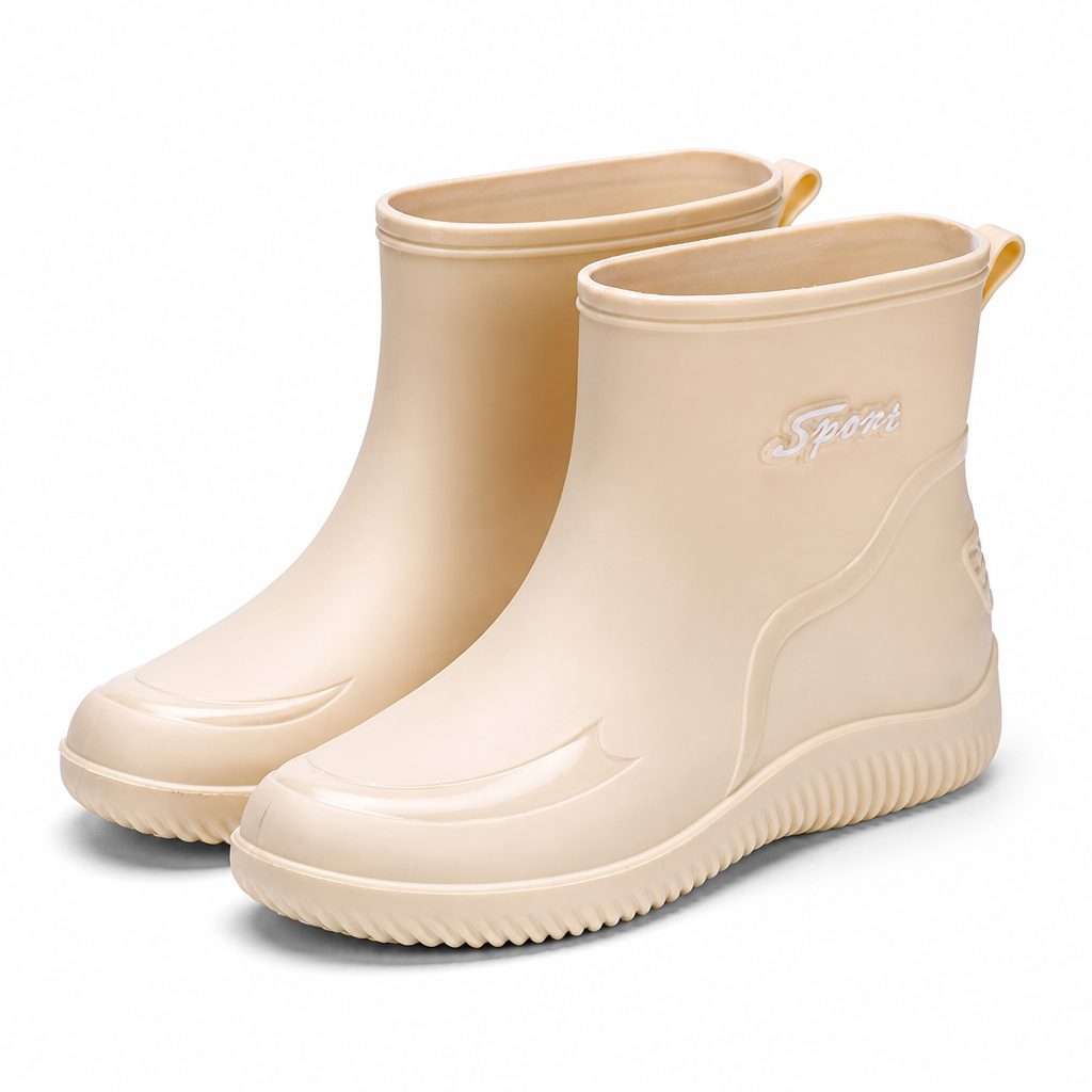 Sarah | Womens Waterproof Non Slip Mid Calf Wellington Rain Boots