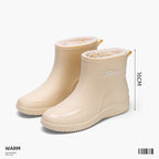 Sarah | Womens Waterproof Non Slip Mid Calf Wellington Rain Boots