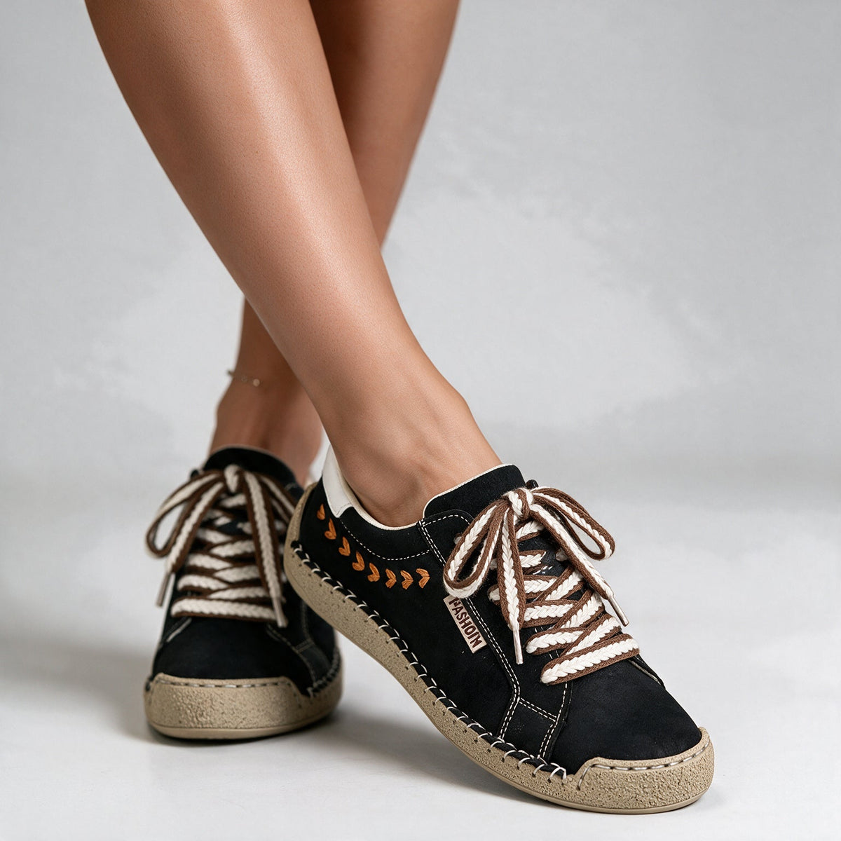 Scarlett suede orthopedic sneakers for women