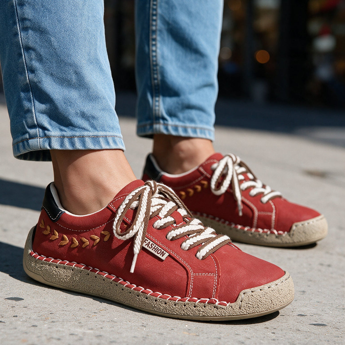 Scarlett suede orthopedic sneakers for women