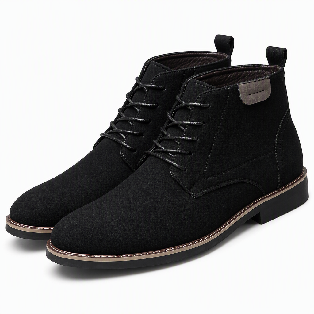 Seth | Mens Chelsea Boots Casual Lace Up Business Ankle Footwear