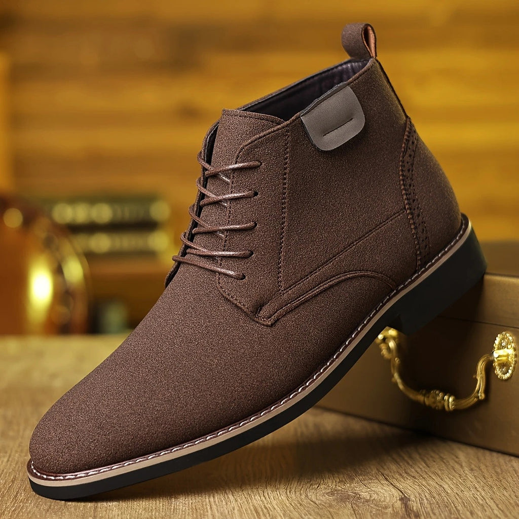 Seth | Mens Chelsea Boots Casual Lace Up Business Ankle Footwear