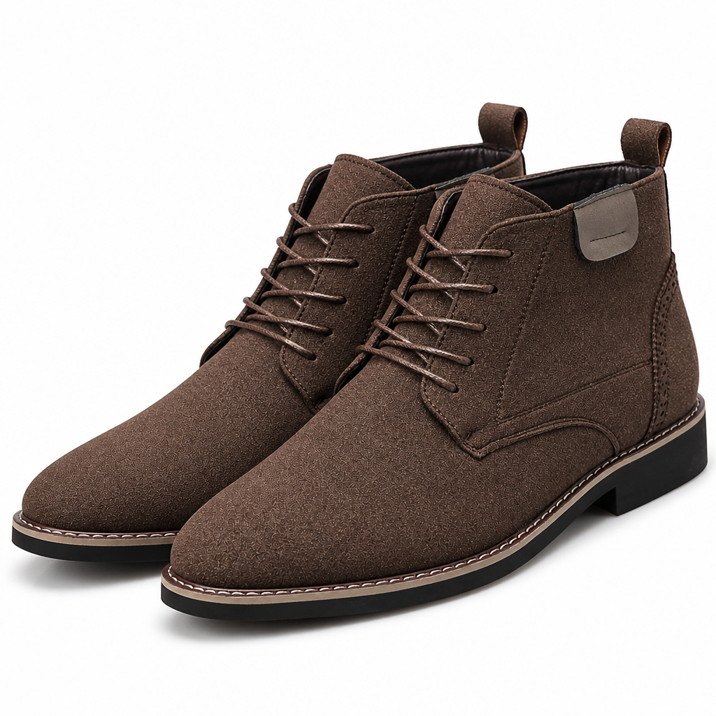 Seth | Mens Chelsea Boots Casual Lace Up Business Ankle Footwear