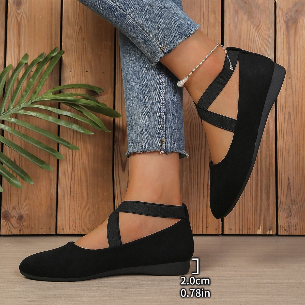 Shana | Womens Pointed Toe Pearl Slip-On Loafers Flats