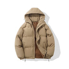 Shane | Mens Winter Coat Padded Warm Thick Stand Collar Jacket