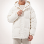Shane | Mens Winter Coat Padded Warm Thick Stand Collar Jacket, Design 1