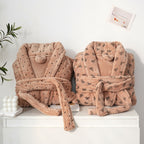 Shauna | Womens Hooded Fleece Loungewear Sleepwear Bathrobe Robe