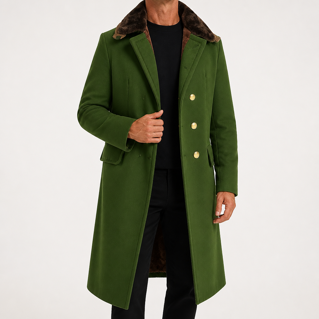 Sheldon | Mens Waterproof Windproof Hooded Outdoor Ski Jacket Snow Coat, Green 5