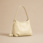 Silas | Womens Shoulder Bag Soft Leather Crossbody Handbag, Yellow