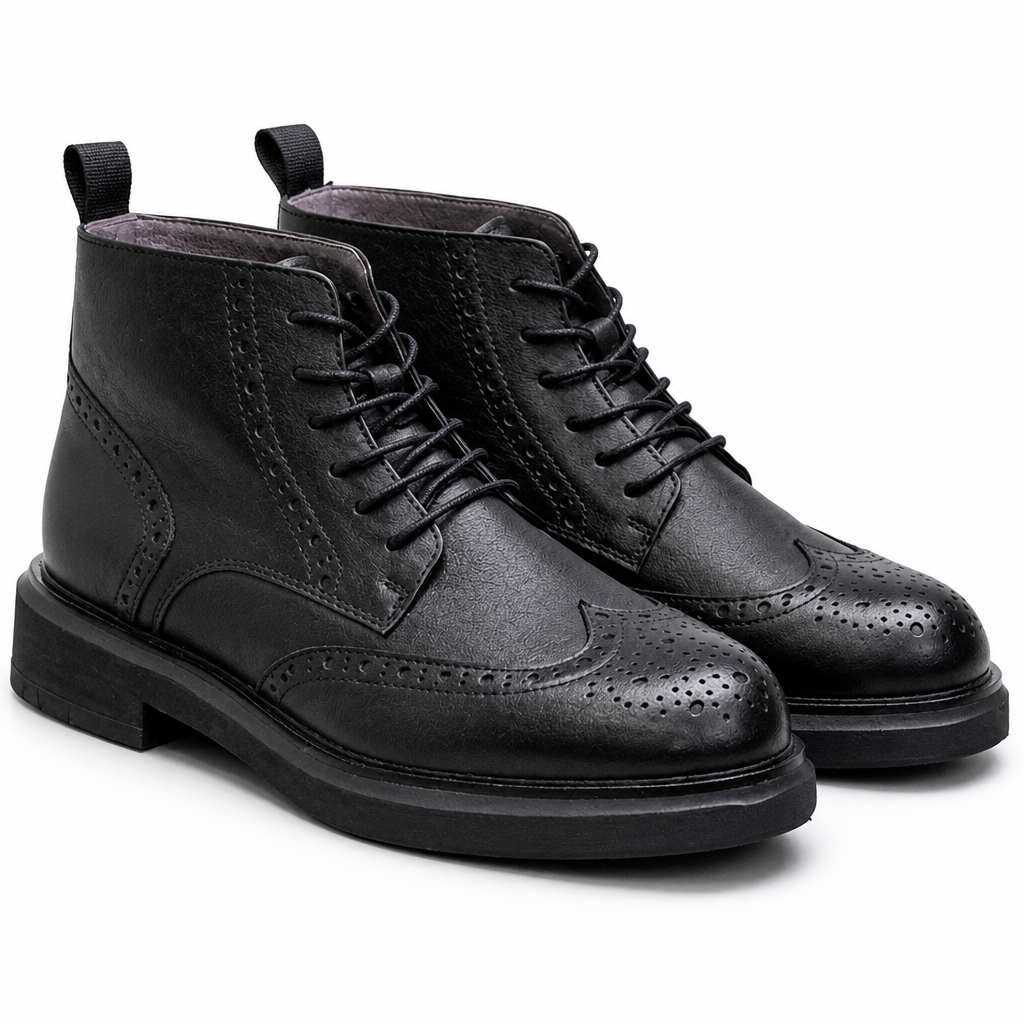 Simon | Mens Chelsea Boots High Top Winter Outdoor Ankle Footwear