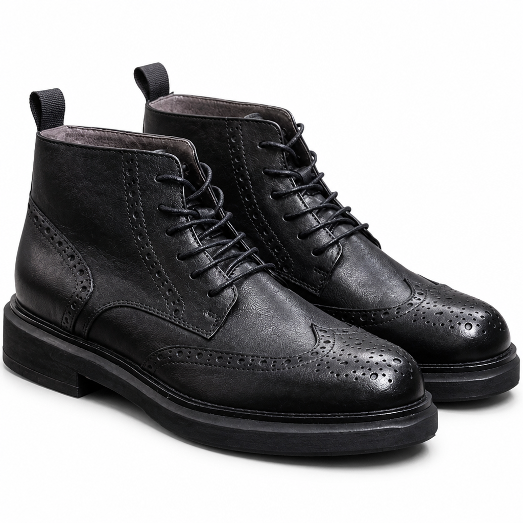 Simon | Mens Chelsea Boots High Top Winter Outdoor Ankle Footwear