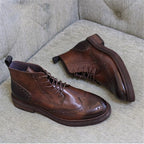 Simon | Mens Chelsea Boots High Top Winter Outdoor Ankle Footwear