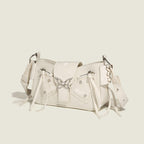Stacy | Womens Bow Crossbody Bag Motorcycle Shoulder Purse Handbag