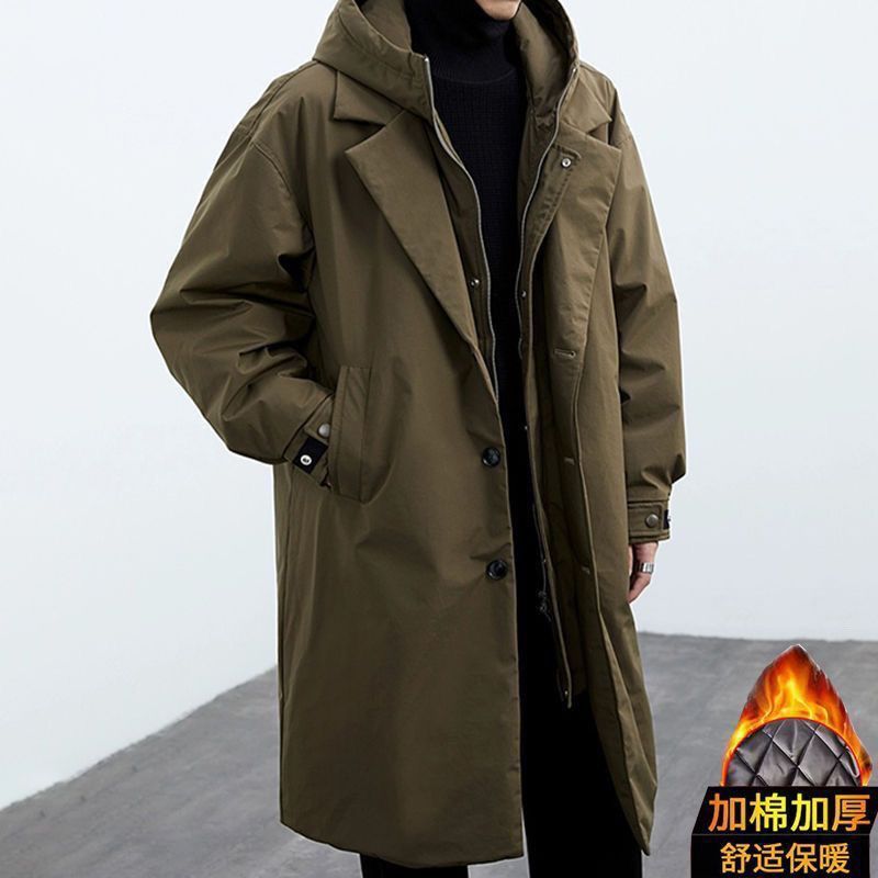 Sullivan | Mens Mid Length Hooded Padded Coat - 2