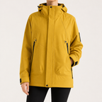 Susannah | Womens Water Resistant Hooded 3-in-1 Jacket, Pomelo Yellow 3