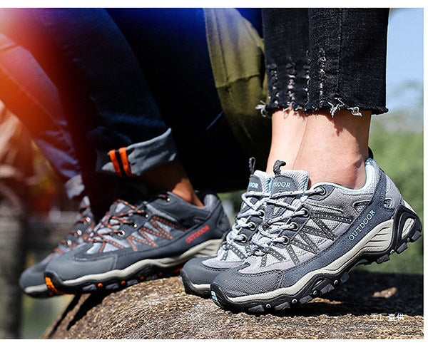 Teresa | Womens Leather Non Slip Breathable Walking Hiking Shoes
