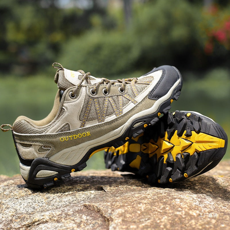 Teresa | Womens Leather Non Slip Breathable Walking Hiking Shoes