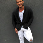 Thaddeus | Mens Knit Button Cardigan - 4