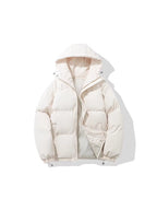 Theobald | Mens Puffer Hooded Winter Warm Loose Padded Jacket - 4