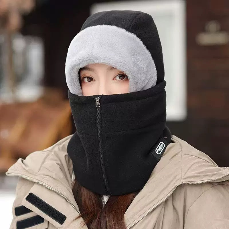 Tiffany | Womens Fleece Windproof Winter Ski Mask Neck Warmer Balaclava