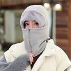 Tiffany | Womens Fleece Windproof Winter Ski Mask Neck Warmer Balaclava