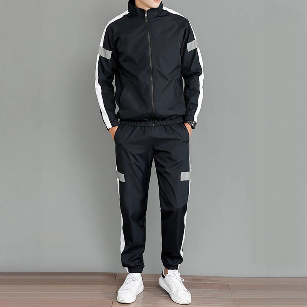 Tripp | Mens Sports Sweatshirt Reflective Long Sleeve Athletic Shirt