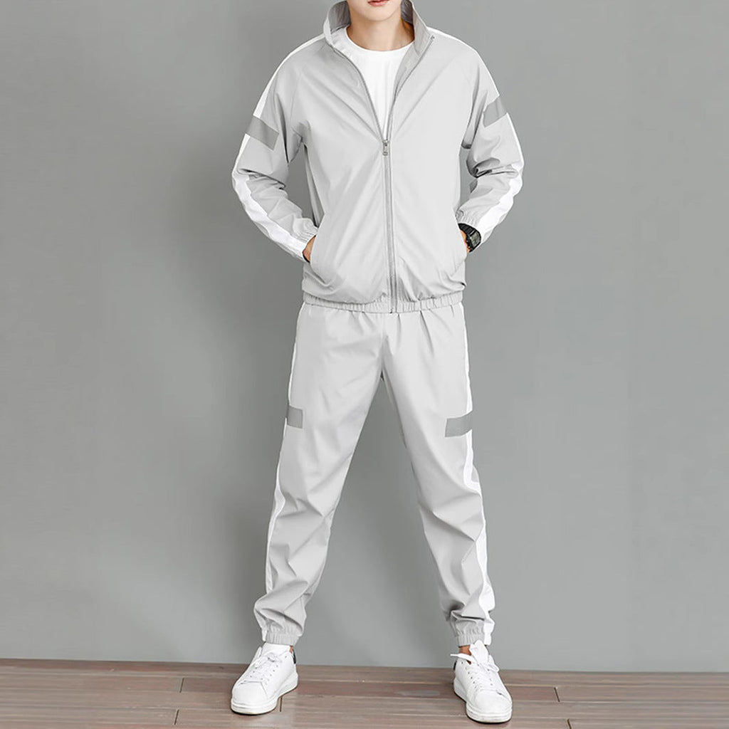 Tripp | Mens Sports Sweatshirt Reflective Long Sleeve Athletic Shirt
