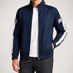 Tripp | Mens Sports Sweatshirt Reflective Long Sleeve Athletic Shirt, Navy
