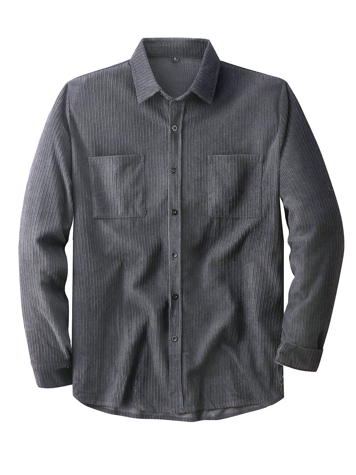 Tucker | Mens Corduroy Long Sleeve Casual Button Down Shirt