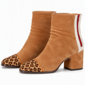Twyla | Womens Suede Knee High Boots Heeled Winter Long Footwear