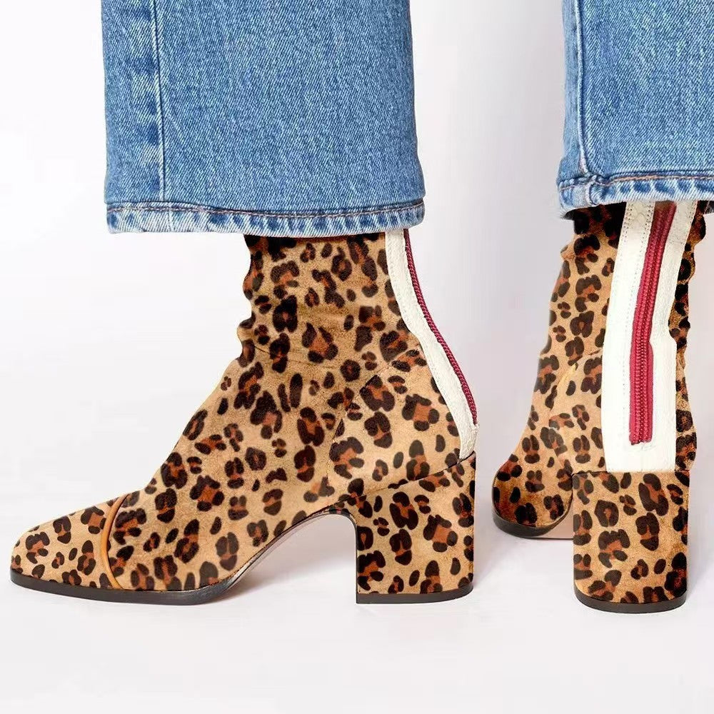 Twyla | Womens Suede Knee High Boots Heeled Winter Long Footwear