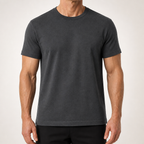 Ulysses | Mens Fitness Sports Quick Dry Short Sleeve T Shirt, Dark Grey