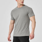 Ulysses | Mens Fitness Sports Quick Dry Short Sleeve T Shirt - Grey
