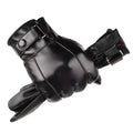 Una | Womens Leather Gloves Touch Screen Warm Winter Cycling