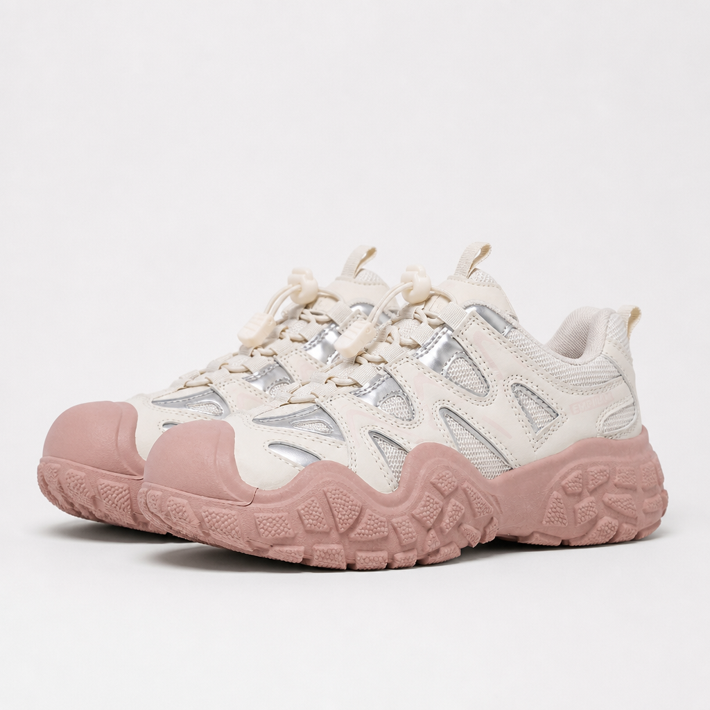 Verna | Womens Lightweight Non Slip Trail Running Walking Shoes, Blush