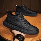 Vernon | Mens Leather Sneakers Business Casual Smart Dress Shoes