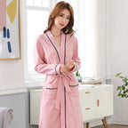 Victoria | Womens Cotton Robe Nightgown Loungewear