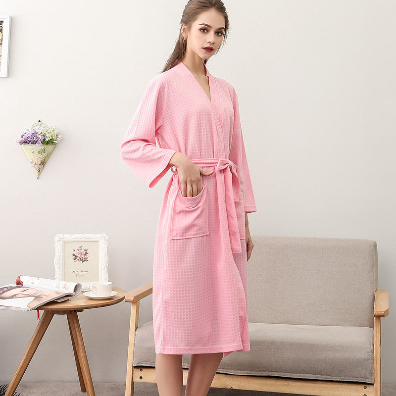 Victoria | Womens Cotton Robe Nightgown Loungewear