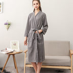 Victoria | Womens Cotton Robe Nightgown Loungewear