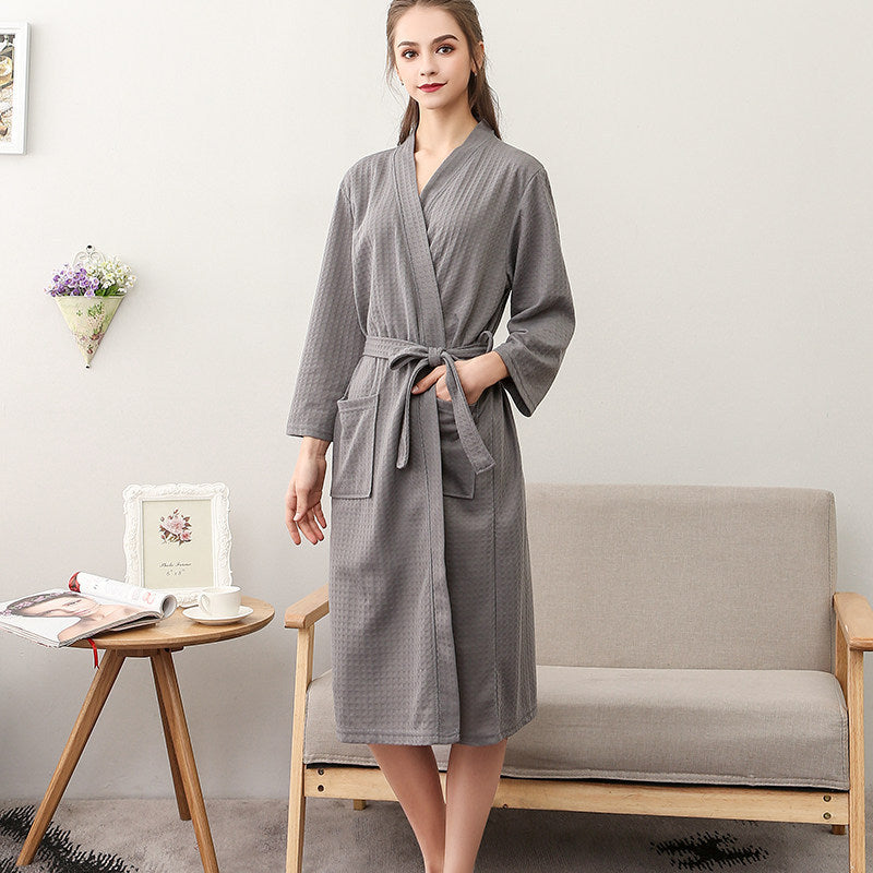 Victoria | Womens Cotton Robe Nightgown Loungewear