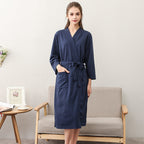 Victoria | Womens Cotton Robe Nightgown Loungewear