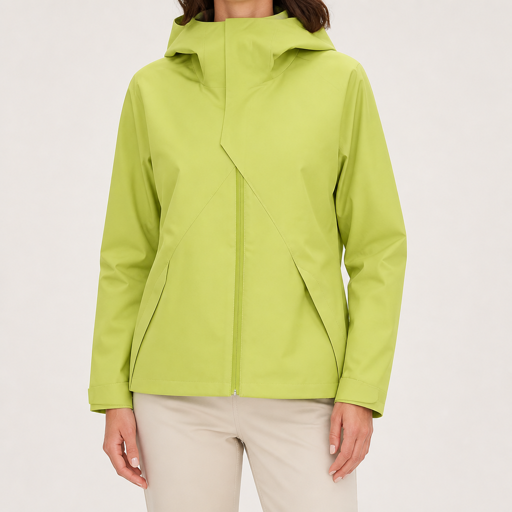 Viola | Womens Waterproof Windproof 3-in-1 Jacket, Green