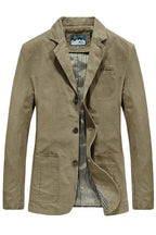 Wade | Mens Cotton Suit Collar Casual Jacket - 6