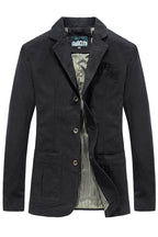 Wade | Mens Cotton Suit Collar Casual Jacket - 7