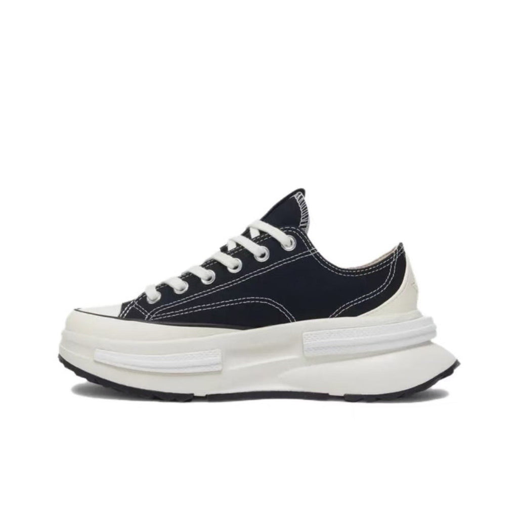 Wallace | Mens Platform Sneakers Canvas Thick Sole Lace Up Shoes