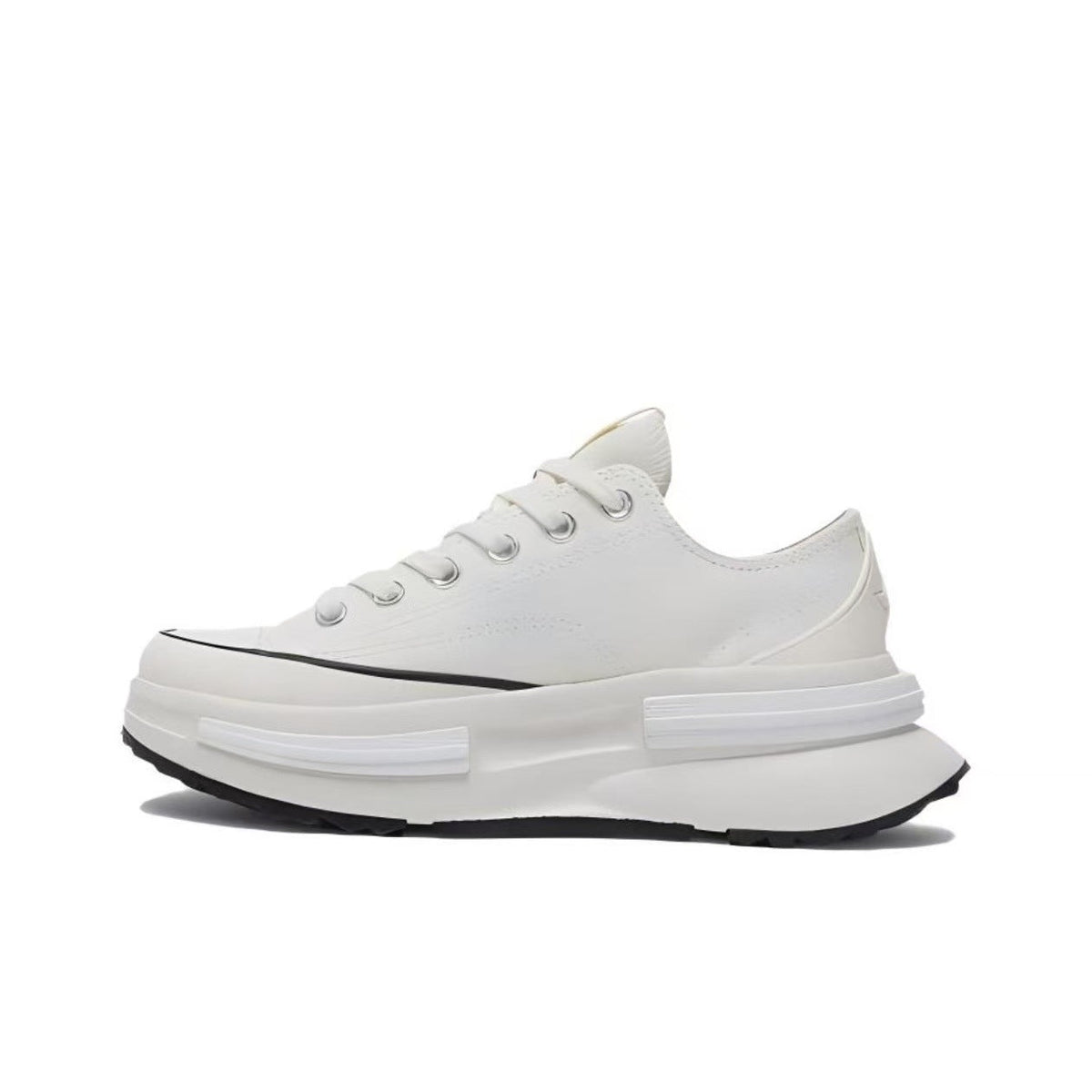 Wallace | Mens Platform Sneakers Canvas Thick Sole Lace Up Shoes