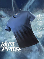 Wesley | Mens Ice Silk Short Sleeve Casual T Shirt - 2