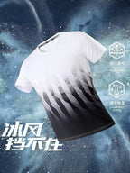 Wesley | Mens Ice Silk Short Sleeve Casual T Shirt - 4