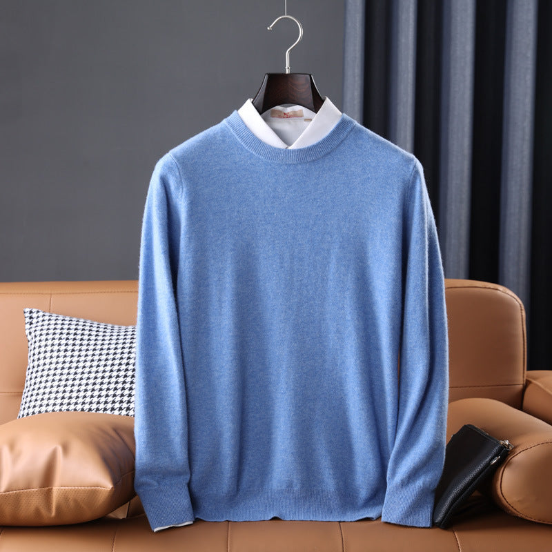 Weston | Mens V Neck Sweater Loose Fit Knitted Pullover
